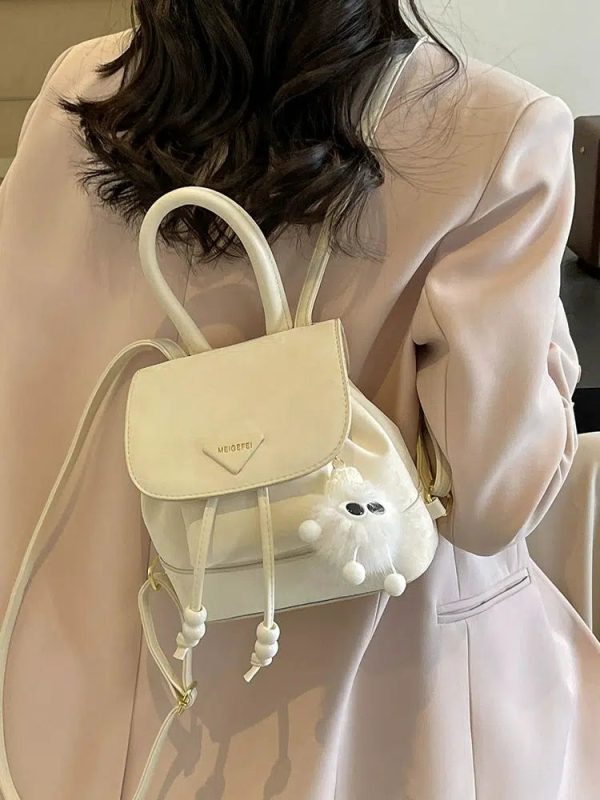 Cute Charm Mini Backpack For Cheap - Image 3