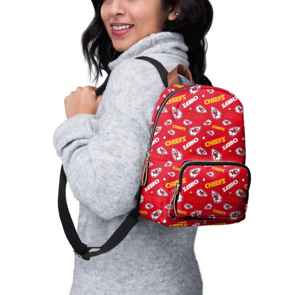Kansas City Chiefs NFL Printed Collection Mini Backpack Online now
