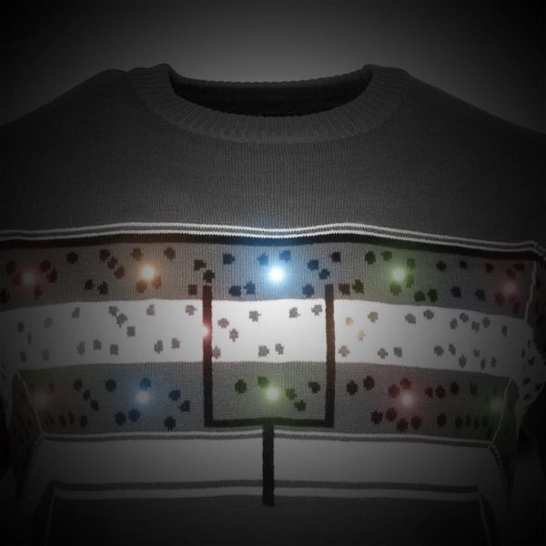 Indianapolis Colts NFL Mens Stadium Light Up Crew Neck Sweater Online Sale - Image 2