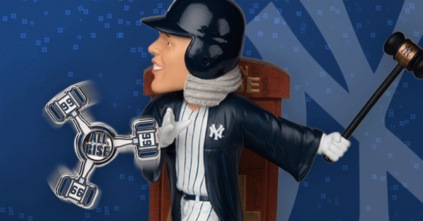 New York Yankees MLB Aaron Judge 10  Bobble Head **Limited Edition** Fashion - Image 5